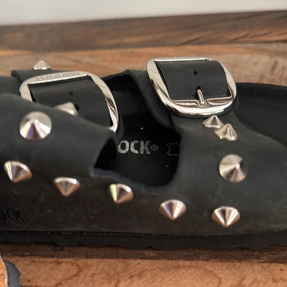 Birkenstock🖤 Arizona Big buckle studded custom sandals size 38 - Picture 6 of 15